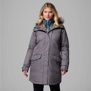 Columbia Women's Suttle Mountain Long Insulated Hooded Parka Jacket